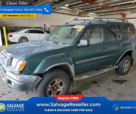 2001 NISSAN XTERRA 2WD