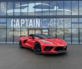 CHEVROLET CORVETTE CABRIOLET 6.2 V8 - 482 - BVA C8 CABRIOLET STINGRAY 2LT - GARANTIE 12 MOIS