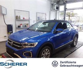 T-ROC CABRIOLET STYLE 1.0 TSI, ACC, SHZ, LED+, PARKASSIST, WINTERPAKET