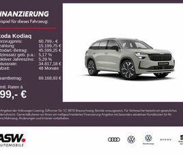 SKODA KODIAQ SPORTLINE 2,0 TDI 193PS DSG 4X4 ACC AHK