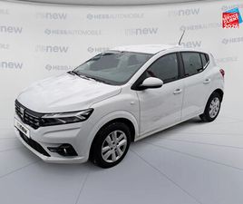 DACIA SANDERO 1.0 ECO-G 100CH STEPWAY CONFORT -22 D'OCCASION - HESS AUTOMOBILE