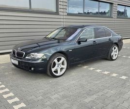 BMW E65 745D 330KM 2006R AUTOMAT SKÓRA XENON BT OKAZJA ZAMIANA WROCLAW FABRYCZNA • OLX.PL