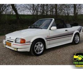 FORD ESCORT CABRIO 1.6 XR3 INJ. MET UNIEKE KM-STAND, OLDTIME — OLDTIMERS — MARKTPLAATS