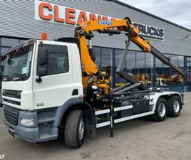 DAF FAS 85 CF 410 EFFER 16 TONMETER LAADKRAAN (BJ 2010) — VRACHTWAGENS — MARKTPLAATS