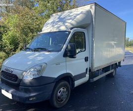 IVECO DAILY 35C15V13 CAISSE 20M3 AVEC HAYON HYDRAULIQUE 3.0 146CV BOITE MANUELLE 6 VITESSES