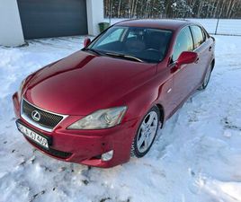 LEXUS IS 250 SPORT, MANUAL, NISKI PRZEBIEG, ŚWIETNY STAN LAŃCUT • OLX.PL