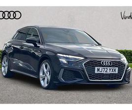 AUDI A3 30 TFSI S LINE 5DR S TRONIC