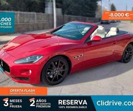 MASERATI GRANCABRIO 4.7 V8 SPORT AUTOMÁTICO