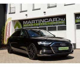 AUDI A8 LANG 55 TFSI QUATTRO TIPTRONIC IC EREDETI MAGYAR AUTÓ +FULL FULL +MAXIMÁLIS ÁLLAPOT +3X-S GARANCIA !!