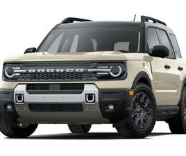 NEW 2025 FORD BRONCO SPORT BADLANDS