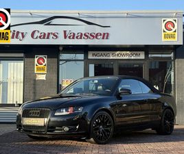 AUDI A4 CABRIOLET - 2.0 TFSI PRO LINE EXCLUSIVE 220 PK AUTOMAAT ORG NL AUTO NAP LOGISCH CLIMATE CTR CRUISE CTR