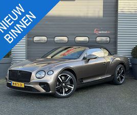 BENTLEY CONTINENTAL GTC BENTLEY CONTINENTAL GTC - 6.0 W12 | 360* CAMERA | MASSAGE | HEAD-UP | NIGHTVISION | STOELVERWARMING/KOELING | ADAPTI