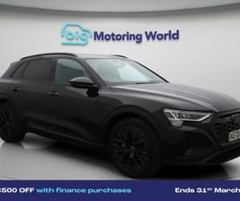 AUDI Q8 E-TRON 55 BLACK EDITION SUV 5DR ELECTRIC AUTO QUATTRO 114KWH (11KW CHARGER) (408 PS) £500 TOWARDS YOUR SUV 2024, 18360 MILES, £42000 - 33084284 - EXCHAN