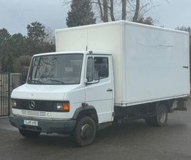MERCEDES-BENZ VARIO 714 KOFFER MIT HEBEBÜHNE /1-HAND