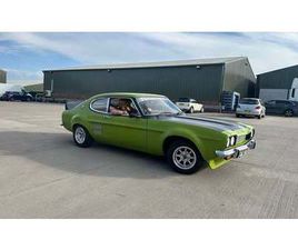 1972 FORD CAPRI VERT MANUEL, 5 VITESSES CONDUITE À DROITE...