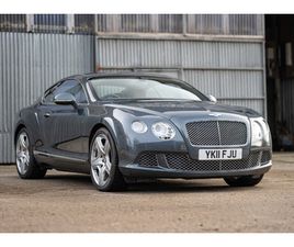 2011 BENTLEY CONTINENTAL GT W12 MULLINER