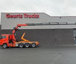 MAN TRUCK MAN TGS MAN TGS 35.480 8X4 TRIDEM + 20 TON HAAKARM + HMF 3220-K6 KRA — VRACHTWAGENS — MARKTPLAATS