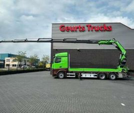 MERCEDES-BENZ ACTROS 2545 6X2 OPENLAADBAK MET FASSI F545RA.2 — VRACHTWAGENS — MARKTPLAATS