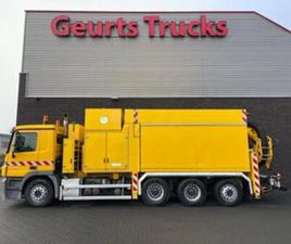 MERCEDES-BENZ ACTROS 3248 8X4 TRIDEM MTS DINO 12 SAUGBAGGER/ — VRACHTWAGENS — MARKTPLAATS