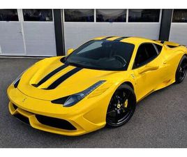 FERRARI 458 SPECIALE |CARBON|RACINGSTRIPE|WERTANLAGE|19%