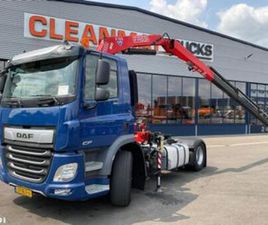 DAF FT CF 370 EURO 6 FASSI 15 TONMETER LAADKRAAN (BJ 2018) — VRACHTWAGENS — MARKTPLAATS