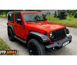JEEP WRANGLER 2018 M VISUREIGIS / KROSOVERIS | SKELBIMAS | 0138555683