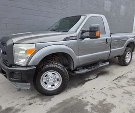 2013 FORD SUPER DUTY F-250 SRW 4WD REGULAR CAB-LONG BOX-ONLY 90K