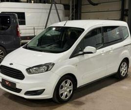 ② FORD TOURNEO COURIER BENZINE 1STE EIG. NAVI AIRCO+ KEURING — FORD — 2EMEMAIN