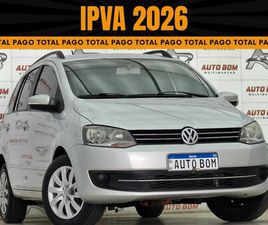 VOLKSWAGEN SPACEFOX VOLKSWAGEN SPACEFOX 1.6 TRENDLINE TOTAL FLEX 8V 5P 2011