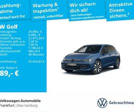 GOLF VIII 2.0 TDI DSG GOAL NAVI AHK SPRACHASSISTENT RÜCKFAHRKAMERA DAB+