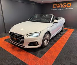 AUDI A5 CABRIOLET 40 TDI CABRIOLET 2.0 40 TDI 190 DESIGN LUXE S-TRONIC BVA + SIÈGES AV CHAUFFANT/ÉLECTRIQUE