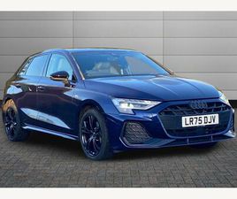 AUDI A3 40 TFSI E AUDI A3 40 TFSI E BLACK EDITION 5DR S TRONIC