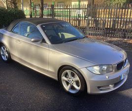 2008 BMW 1 SERIES 3.0 125I SE CONVERTIBLE AUTO