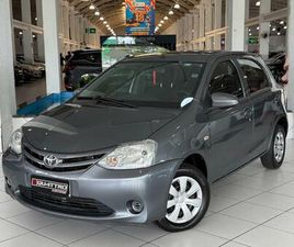 TOYOTA ETIOS TOYOTA ETIOS X 1.3 FLEX 16V 5P MEC.