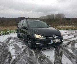 2018 VOLKSWAGEN VW GOLF MK7.5 ESTATE 1.6TDI 7-SPEED AUTOMATIC DSG BLACK
