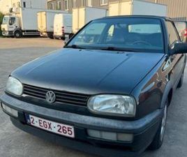 ② VW CABRIO GOLF 3 1.9 TDI 110PK (RODE I) KARMANN UITVOERING — VOLKSWAGEN — 2EMEMAIN
