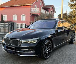 BMW 740LD XDRIVE INDVIDUAL !! SKY LOUNGE !! B&W !! LASER !!, 2017 GOD.