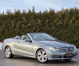 MERCEDES-BENZ E250 CABRIO CGI BLUEEFFICIENCY-AUT.-NAVI-LEDER