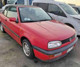 VOLKSWAGEN GOLF CABRIO 1,6 BENZ