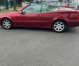 MERCEDES BENZ CLK CABRIO 2,0 KOMPRESSOREN MIT 163PS