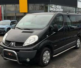 ② RENAULT TRAFIC DUBBELE CABINE 1STE EIG. NAVI+ KEURING EN GAR — CAMIONNETTES & UTILITAIRES — 2EMEMAIN
