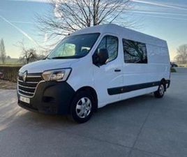 ② RENAULT MASTER 2.3 DUB CAB 7PL H2L3 MET 44.000KM EN NAVI — CAMIONNETTES & UTILITAIRES — 2EMEMAIN
