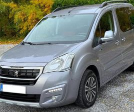 PEUGEOT PARTNER 1.6 BLUEHDI - 100 2016 COMBI TEPEE STYLE PHASE 3 1ER MAIN !