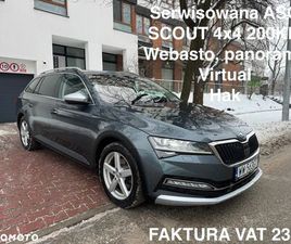 SKODA SUPERB 2.0 TDI 4X4 DSG SCOUT