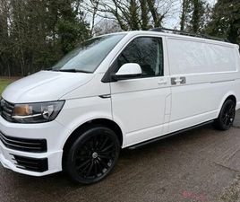 VOLKSWAGEN TRANSPORTER T6 TDI STARTLINE LWB IN CANDY WHITE - EURO SIX - IDEAL FOR CAMPER/KOMBI CONVERSION