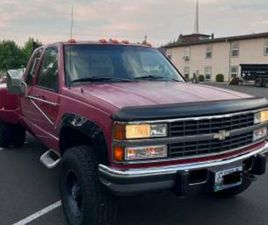 1990 CHEVROLET K3500 DUALLY DIESEL 4 SPEED MANUAL
