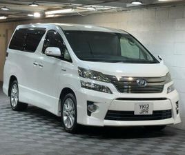 TOYOTA VELLFIRE 2.4 HYBRID ZR E-FOUR 4WD AUTO 7 SEATS PETROL/ELECTRIC HYBRID AUTOMATIC
