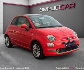 FIAT 500 FIAT 500 SERIE 6 EURO 6D 1.2 69 CH ECO PACK LOUNGE - GARANTIE 12 MOIS -
