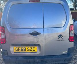 CITROEN, BERLINGO, PANEL VAN, 2018, MANUAL, 1560 (CC)