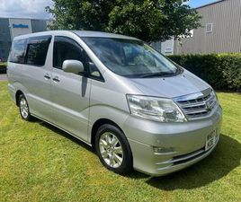 2007 TOYOTA ALPHARD, SILVER 3.0LTR 8 SEATER, PLATINUM SELECTION, ULEZ COMPLIANT